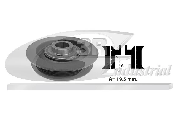 Belt Pulley, crankshaft