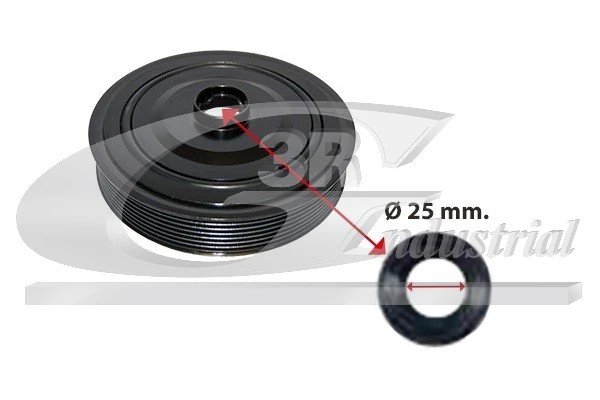 Belt Pulley, crankshaft