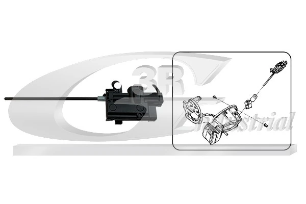Actuator, central locking system