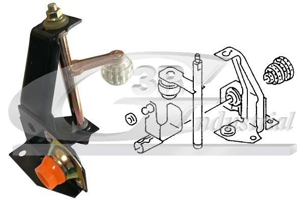 Mounting, manual transmission support