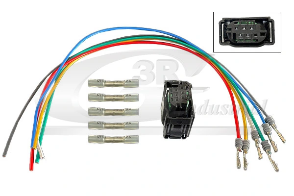 Cable repair set, actuator headlight levelling