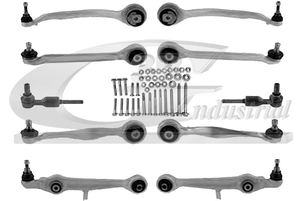 Control/Trailing Arm Kit, wheel suspension