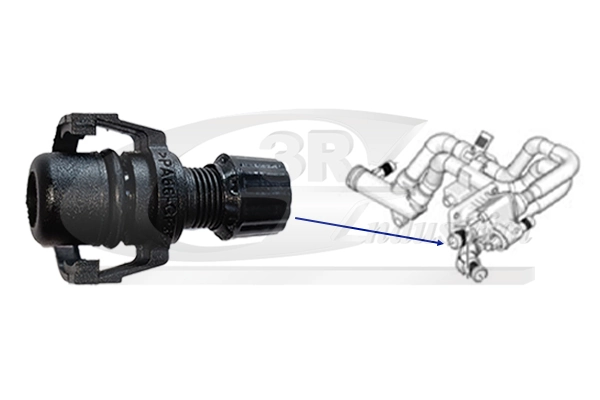 Sealing Plug, coolant flange