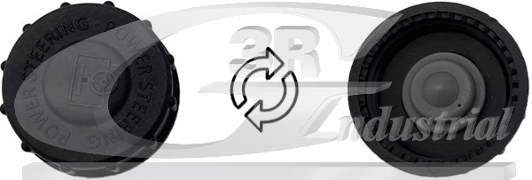 Cap, power steering fluid reservoir