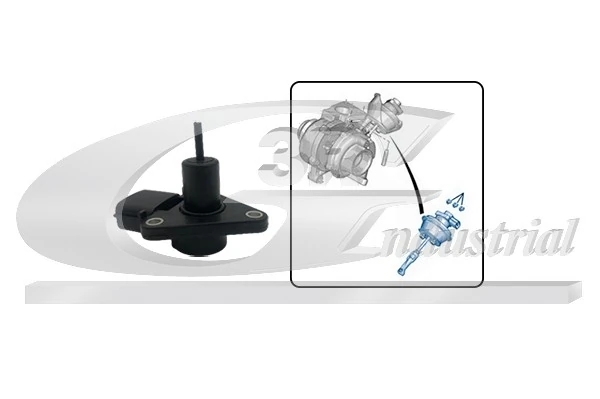Actuator, turbocharger