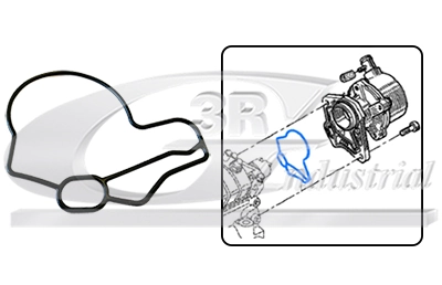Gasket, vacuum pump