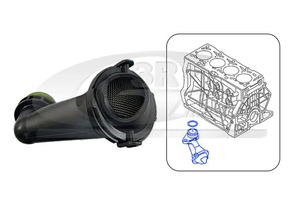 Oil pump suction pipe