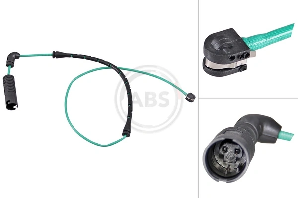 Warning Contact, brake pad wear