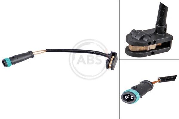 Warning Contact, brake pad wear