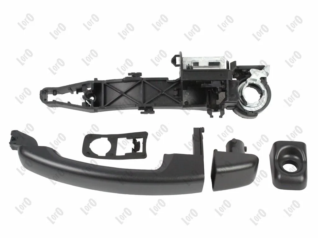 Frame, exterior door handle