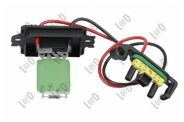Resistor, interior blower