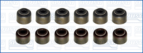 Seal Set, valve stem