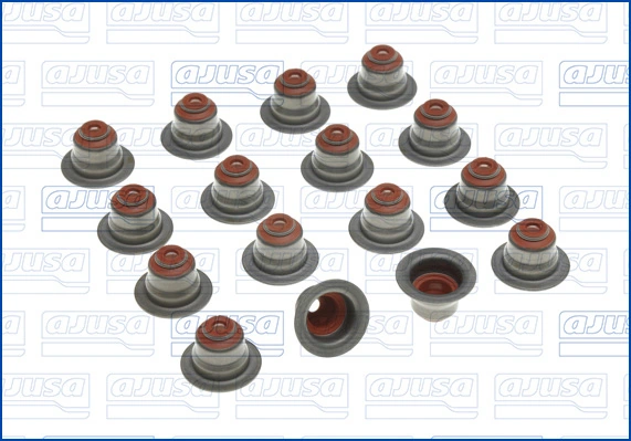 Seal Set, valve stem