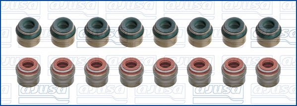 Seal Set, valve stem
