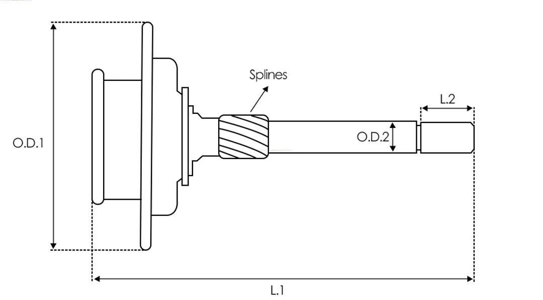 Ring Gear, planetary gearbox (starter)