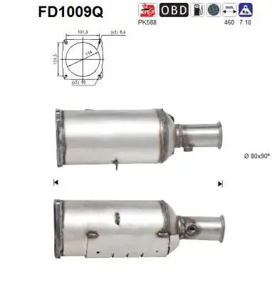 Soot/Particulate Filter, exhaust system