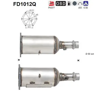 Soot/Particulate Filter, exhaust system