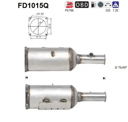 Soot/Particulate Filter, exhaust system