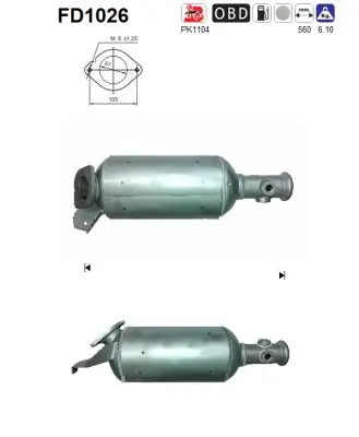 Soot/Particulate Filter, exhaust system