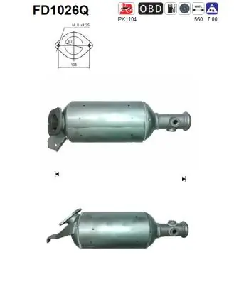 Soot/Particulate Filter, exhaust system
