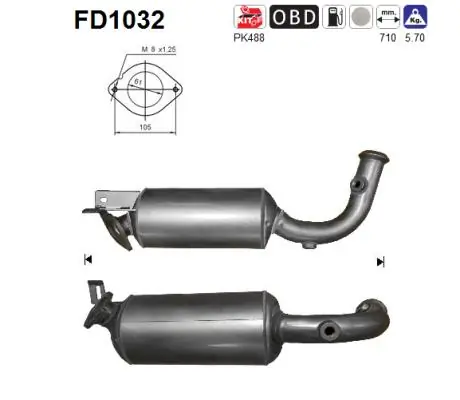Soot/Particulate Filter, exhaust system