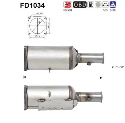 Soot/Particulate Filter, exhaust system