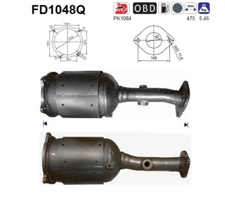 Soot/Particulate Filter, exhaust system