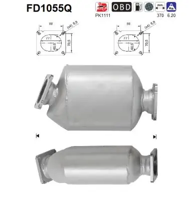 Soot/Particulate Filter, exhaust system
