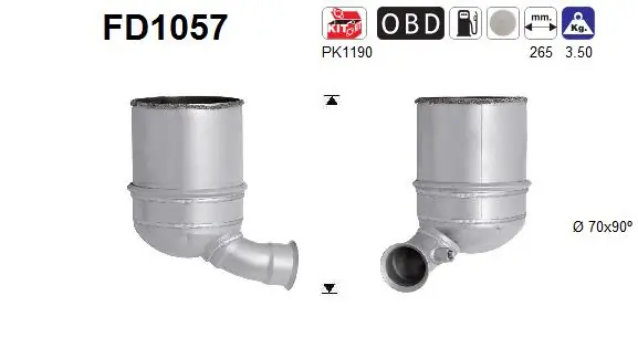 Soot/Particulate Filter, exhaust system