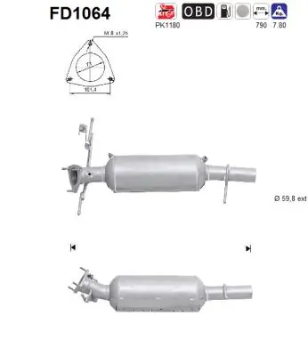 Soot/Particulate Filter, exhaust system