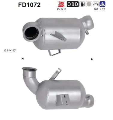 Soot/Particulate Filter, exhaust system