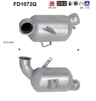 Soot/Particulate Filter, exhaust system