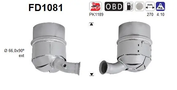 Soot/Particulate Filter, exhaust system