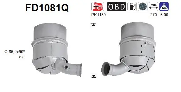 Soot/Particulate Filter, exhaust system