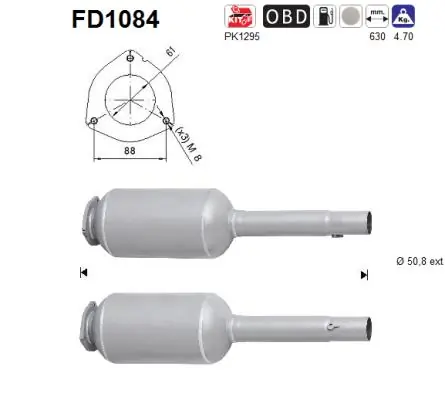 Soot/Particulate Filter, exhaust system