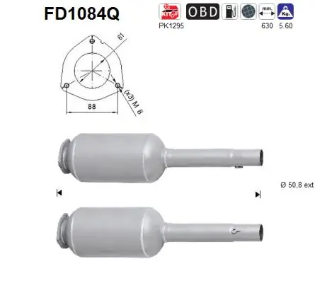Soot/Particulate Filter, exhaust system