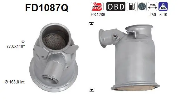 Soot/Particulate Filter, exhaust system
