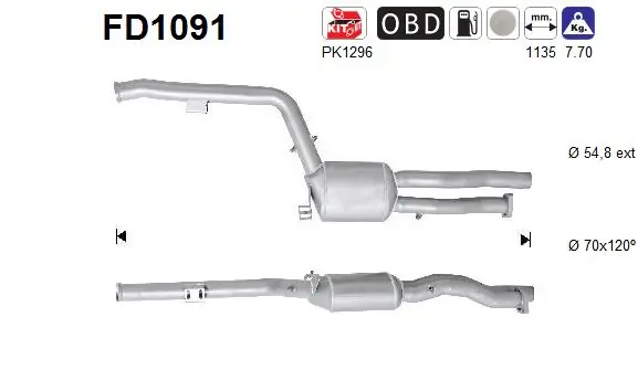 Soot/Particulate Filter, exhaust system