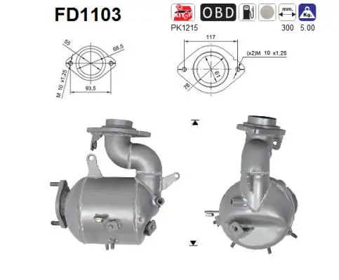 Soot/Particulate Filter, exhaust system