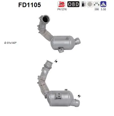 Soot/Particulate Filter, exhaust system