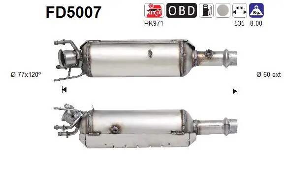 Soot/Particulate Filter, exhaust system