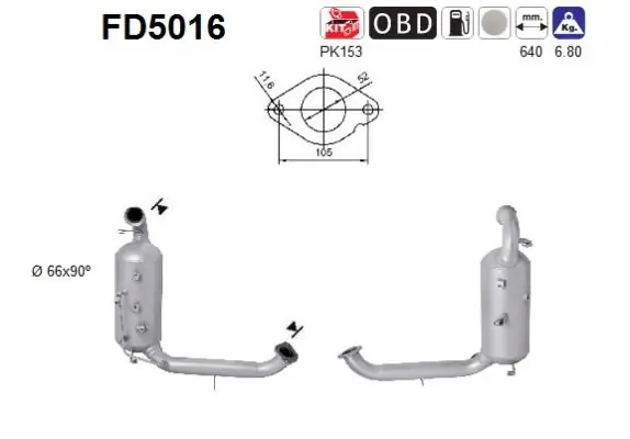 Soot/Particulate Filter, exhaust system