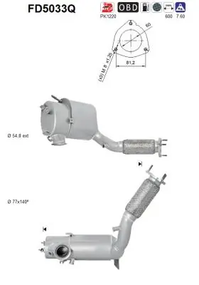 Soot/Particulate Filter, exhaust system
