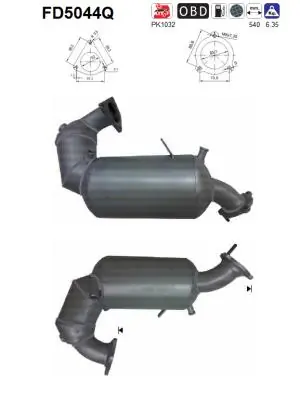 Soot/Particulate Filter, exhaust system