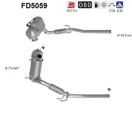 Soot/Particulate Filter, exhaust system