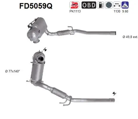 Soot/Particulate Filter, exhaust system