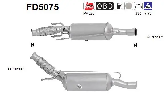 Soot/Particulate Filter, exhaust system
