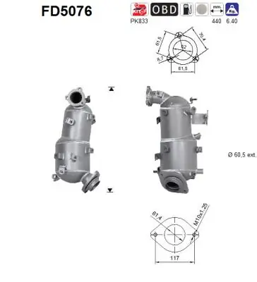 Soot/Particulate Filter, exhaust system