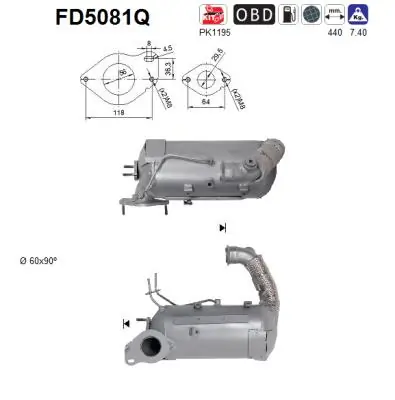 Soot/Particulate Filter, exhaust system