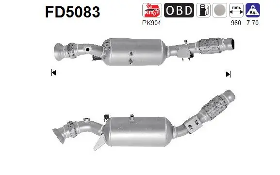 Soot/Particulate Filter, exhaust system